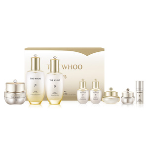 【618现货立抢】Whoo后天气丹5A焕活紧透水乳抗皱美白+眼霜20ml