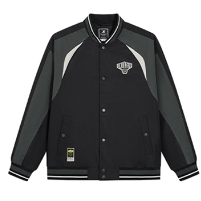 特步夹克外套正品男款春季棒球服