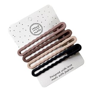 无痕鸭嘴夹大号发夹女侧边刘海夹洗脸化妆碎发发卡一字夹头饰夹子