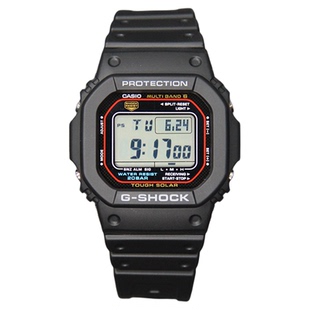 卡西欧小红圈G-SHOCK方块太阳能六局电波运动手表男GW-M5610-1/1B