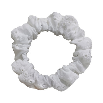 定制款有质感纯棉刺绣小肠发圈