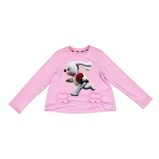 【张占占IP联名】Qimoo淇木2025冬季女童加绒卫衣T恤QSS4TP515Z