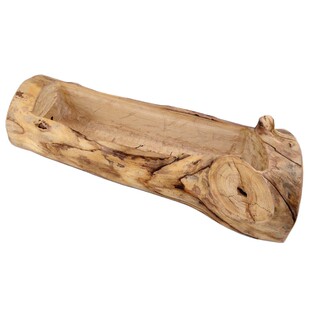 木头树桩多肉花盆轻奢高级感个性创意长方形家用大口径仙人球花箱