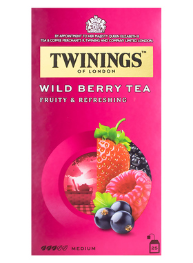 twinings英国进口川宁综合野莓果香红茶 果茶茶包袋泡茶红茶包