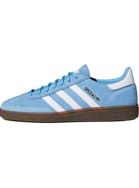 Adidas防滑耐磨白蓝samba