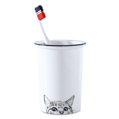 撸猫吸猫电动牙刷架北欧简约用品