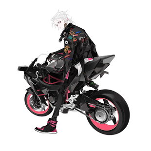 復位操縱-FGO印度兄弟迦尔纳阿周那摩托车立牌亚克力挂件fate周边