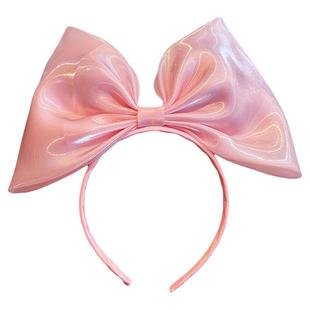 六一儿童节大蝴蝶结发箍女童可爱头饰2025新款小女孩森系头箍发饰