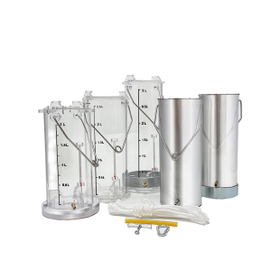 不锈钢采水器 有机玻璃水质采样器 水污水采水器采样桶采集器开票