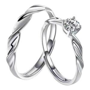 情侣对戒闪耀银河轻奢指环ins小众设计戒指情人节520礼物闺蜜礼物