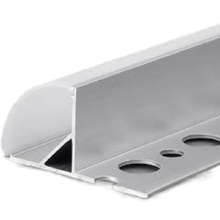 45度斜发光灯槽明装线条灯免开槽1616弧形悬浮吊顶无主灯V型材