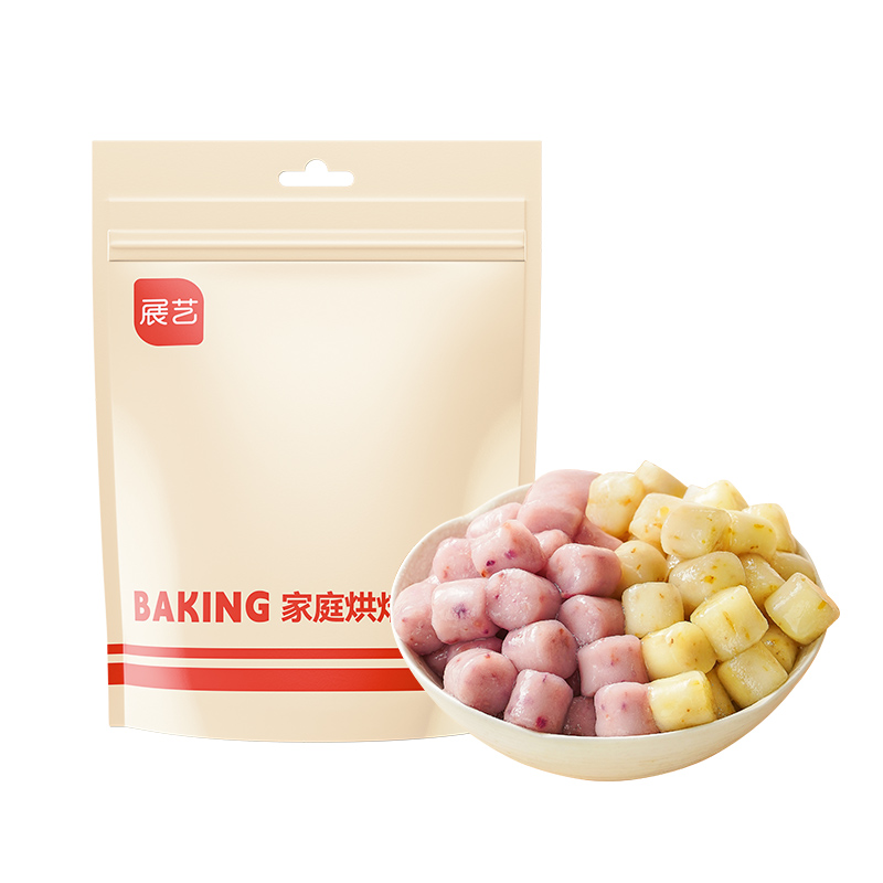 展艺花香芋圆自制水果捞奶茶专用小料冰粉配料珍珠粉圆甜品家商用