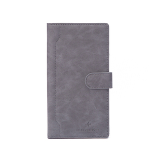 拉链护照包便携男女护照机票夹长款护照保护套护照收纳包防盗刷