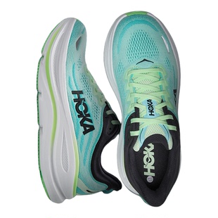 HOKA ONE ONE男鞋春季新款邦代9 Bondi 9缓震长距离公路跑步鞋男