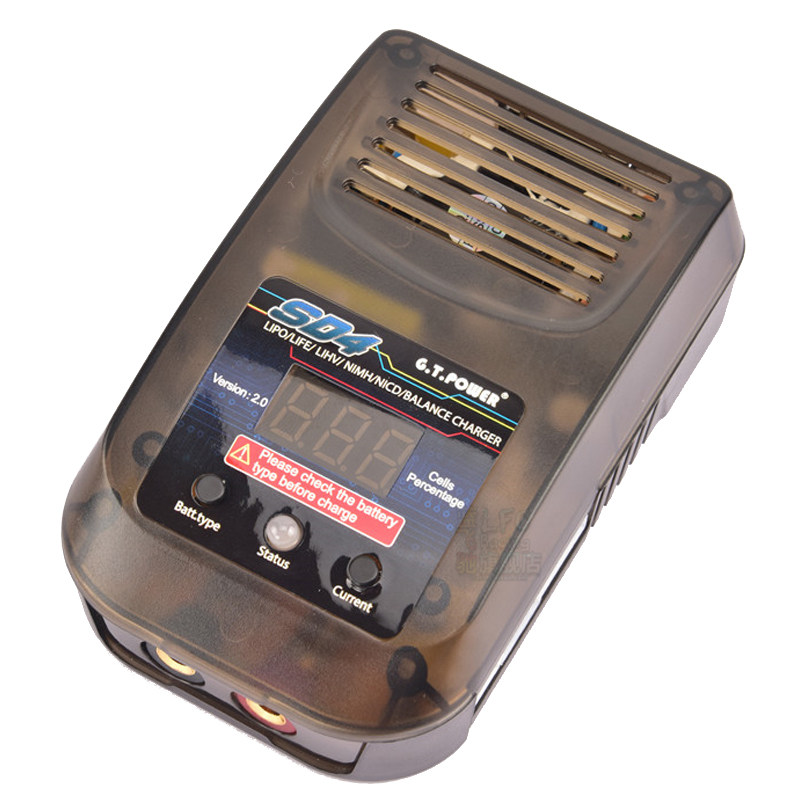 GT.POWER SD4 2.0版本多功能遥控RC模型车充电器可充锂电镍氢镍铬