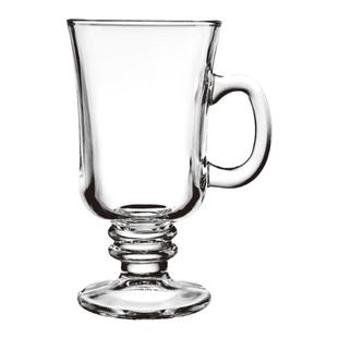 爱尔兰拿铁杯加厚耐热玻璃水杯美式冰咖啡杯家用奶茶甜品冷饮杯子