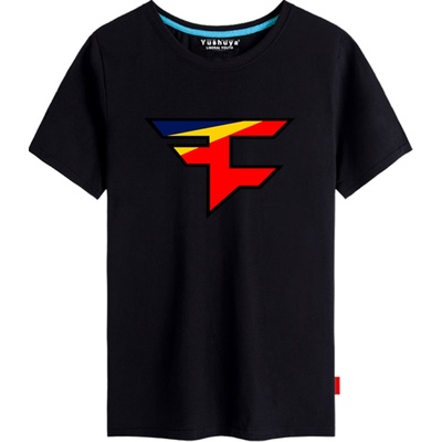 csgofaze短袖t恤新款大码队服