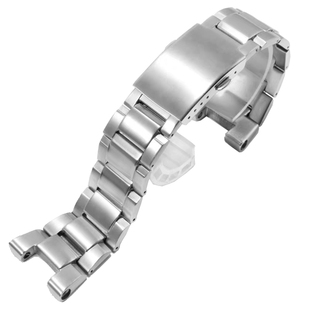 钢铁手表带男适配卡西欧G-SHOCK系列GST-B100 GST-W110 GST-W300