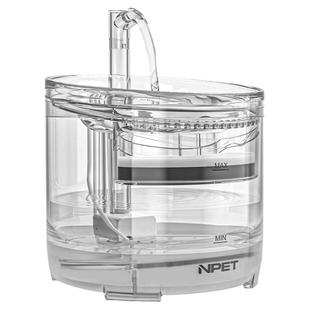 NPET饮水机猫咪喝水器无线恒温自动循环流动水静音宠物狗狗喂水盆