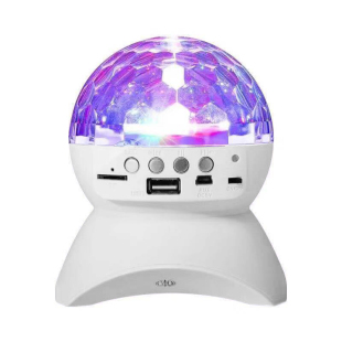 旋转七彩魔球灯家庭KTV彩灯氛围舞台灯蓝牙音箱蹦迪跳舞旋转彩灯