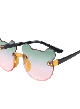 护目小孩时尚风猫耳朵太阳镜