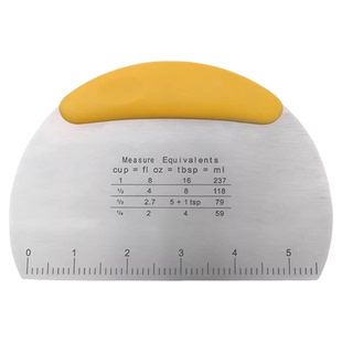 切面刀食品级不锈钢刮刀刮板切刀刮片硅胶厨房面团切面烘焙专用刀