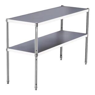 不锈钢厨房置物架落地微波炉架子货架烤箱收纳架锅架加高可调节