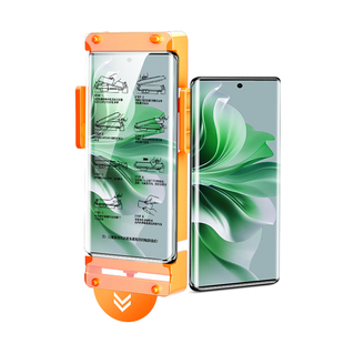 无尘舱创霸适用opporeno12钢化膜reno11手机膜保护findx8pro13陶瓷rano10/9曲屏oppoa2pro/a1por+新款x6x5x3