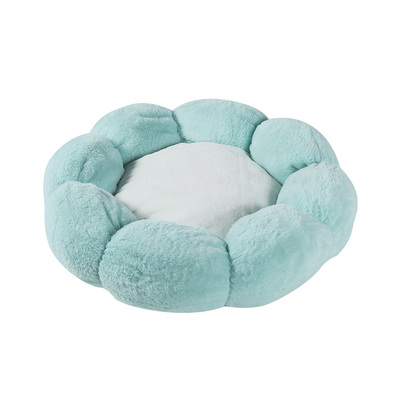 猫咪踩奶花朵窝柔软加厚四季通用