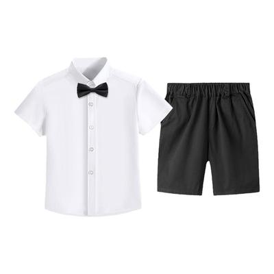 罗蒙儿童白衬衫合唱演出服