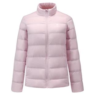 骆驼立领轻薄羽绒服女冬季休闲羽绒修身保暖内胆夹克外套男