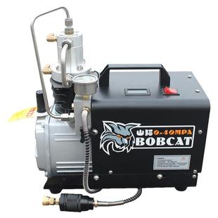 山猫电动高压打气机30mpa 高压充气泵40mpa 小型单缸水冷打气机筒