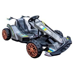 儿童电动玩具车大人可坐小孩卡丁车宝宝遥控车网红四轮汽车平衡车