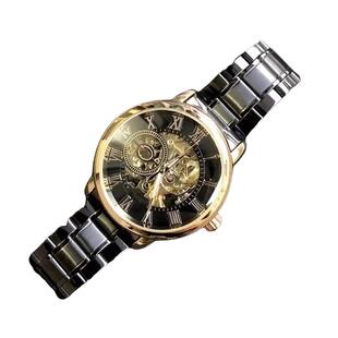 真机械十大名牌约会大作战狂三刻刻帝镂空手表动漫复古周边机械表