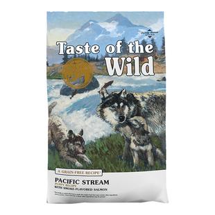 【去泪痕3.0送试吃】荒野盛宴美版 烟熏三文鱼蓝莓全犬粮美毛狗粮