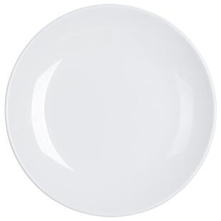 仿瓷盘子塑料白盘子密胺餐具学校餐厅饭店自助餐盘盖浇饭盘商用盘