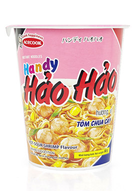 ACECOOK酸辣虾方便面香味浓郁