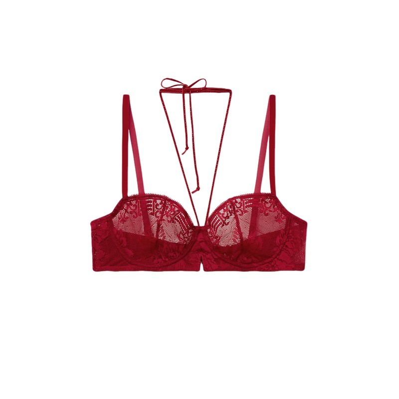 Intimissimi【新年礼物】DENISE性感蕾丝纯欲挂脖聚拢文胸RBD2585