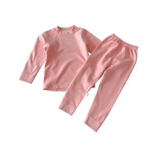 A类儿童羊毛蚕丝无骨保暖衣套装男女童学生秋冬学生打底秋衣秋裤