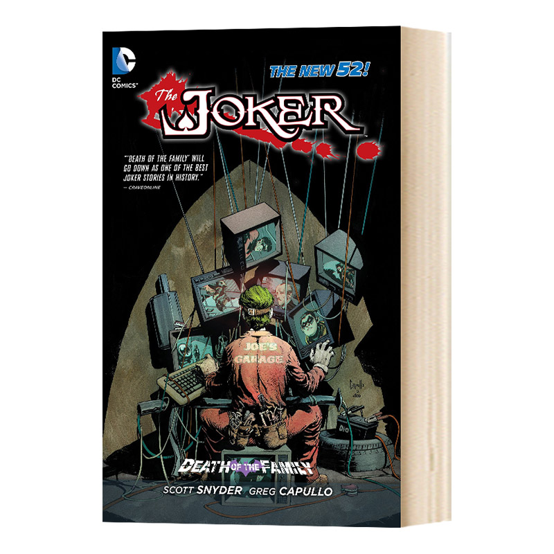 DC漫画 小丑 家族之死 The Joker: Death of the Family The New 52 英文原版动漫漫画书