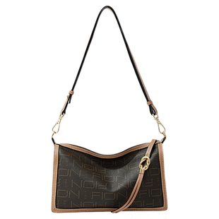 Fion/菲安妮莫相离老花枕头包新款女通勤腋下包高级单肩斜挎包包