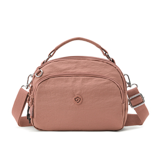 捷朗仕新款尼龙斜挎包女轻便多隔层休闲百搭女士化妆包通勤小挎包