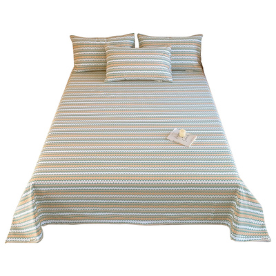 100全棉单人《纯棉老粗布床单》