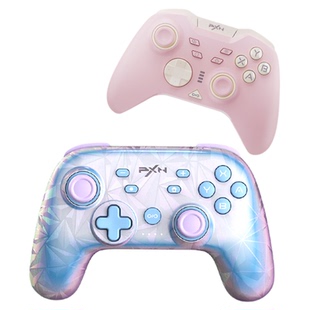 任天堂Switch Pro蓝牙霍尔手柄宝可梦ZA塞尔达双人成行NS日版Oled无线Steam游戏电脑pc粉色莱仕达PXNP50S