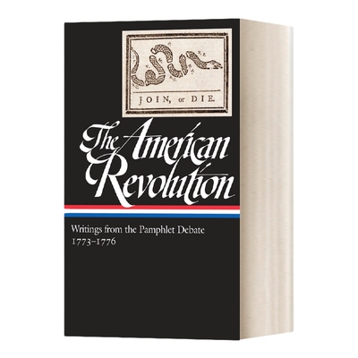 英文原版 The American Revolution 美国革命 文集论辩卷2 美国图书馆 精装 第2卷1773-1776 英文版 进口英语原版书籍