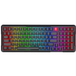 MSI微星外设无线三模机械键盘GK500W暗夜线性段落Gasket结构游戏