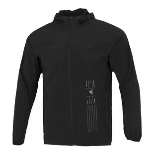 阿迪达斯男款外套2026冬季新款运动服轻薄透气皮肤衣男士防风夹克