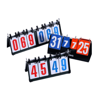 篮球记分牌可翻计分牌计数计分器乒乓球比赛比分记牌器台球翻分牌