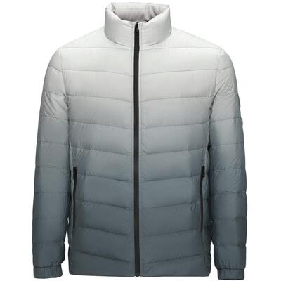 海澜之家时尚立领抗静电羽绒服男