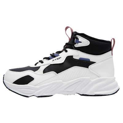 冬季女鞋特步加绒保暖棉鞋运动鞋